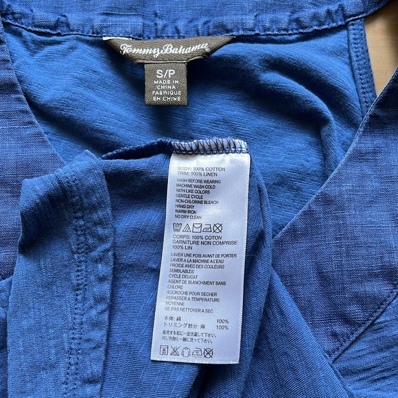 Tommy Bahama Sleeveless Top S/P - Picture 9 of 11